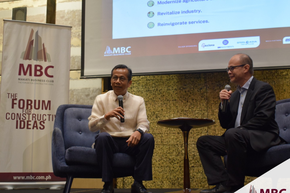 MBC's F2F with Cab Secs - NEDA Secretary Arsenio Balisacan