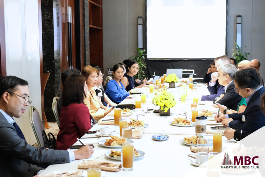 MBC and CIPE discuss Sustainability Reporting (SR) in the Philippines