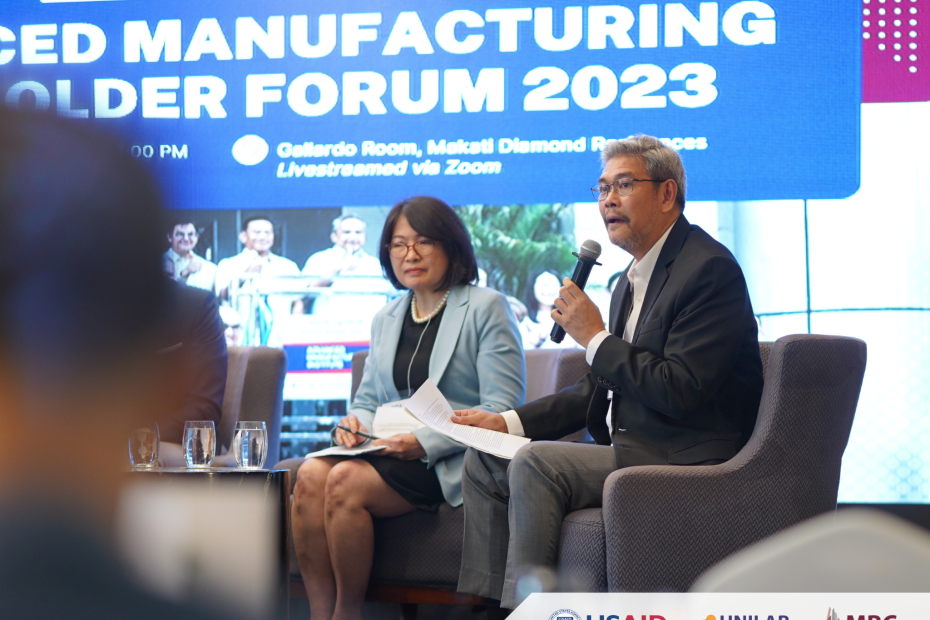The First Advanced Manufacturing Stakeholder Forum (Unilab Foundation, USAID, and Makati Business Club MBC AMSC)